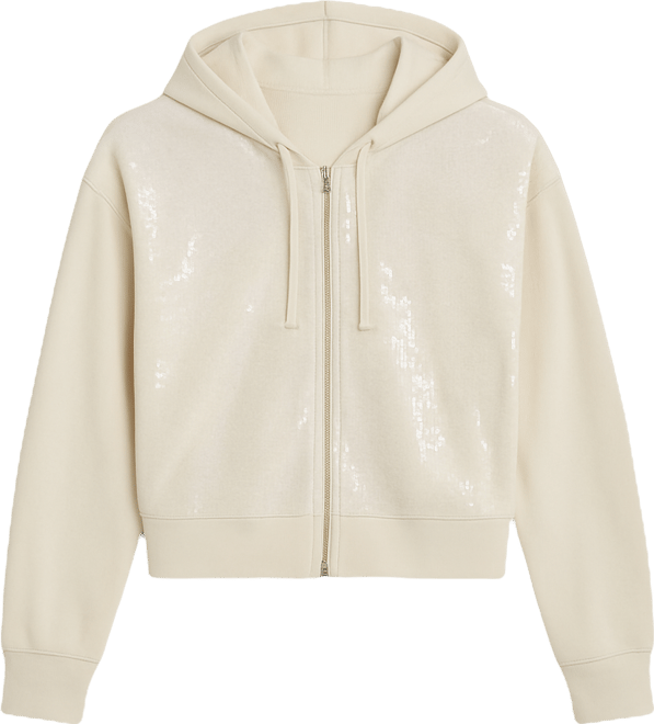 Women's Sequin Detail Long-Sleeve Jacket