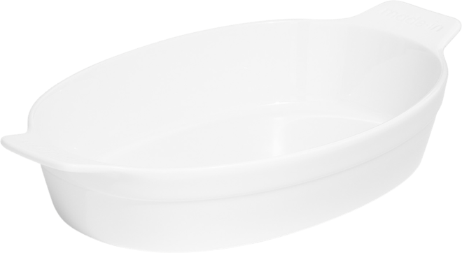 Stainless Steel 6.6" Oval Baking Dish