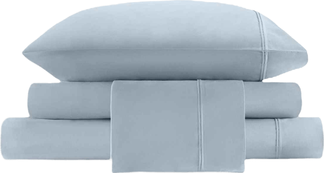 Sateen 400-Thread Count Cotton 4-Pc. Sheet Set, Queen