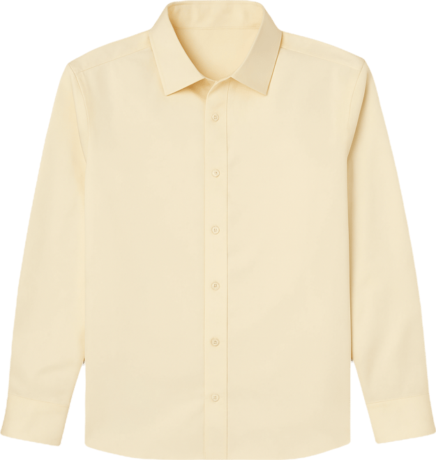Men's Regular-Fit Twill Dress Shirt