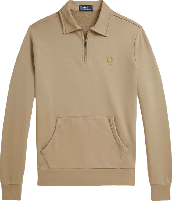 Men's Long-Sleeve Collared Sweatshirt