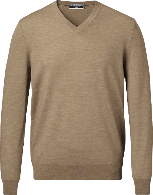 Men's V-Neck Regular-Fit Sweater