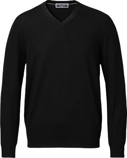 Men's V-Neck Regular-Fit Sweater