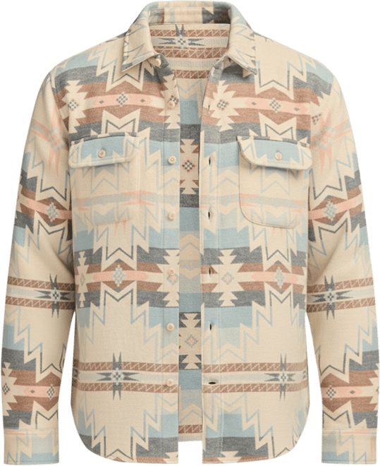 Men's Jacquard Utility Shirt