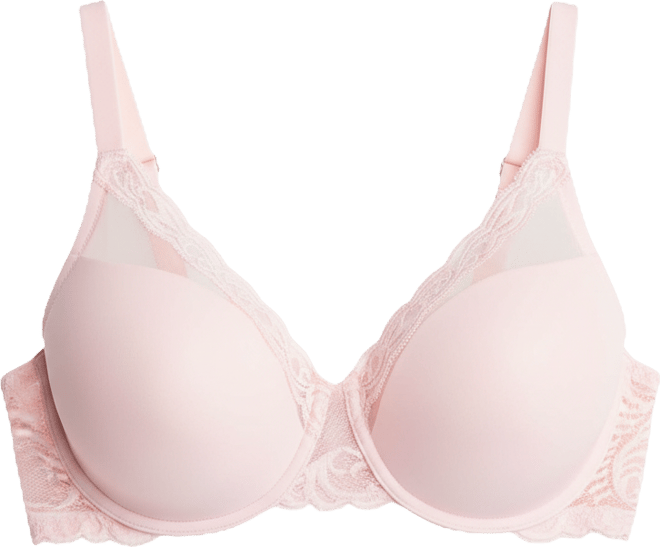 Women's Feathers Full Figure Contour Underwire Bra 741299