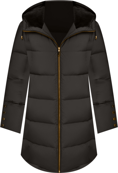 Women's Hooded Down Puffer Coat