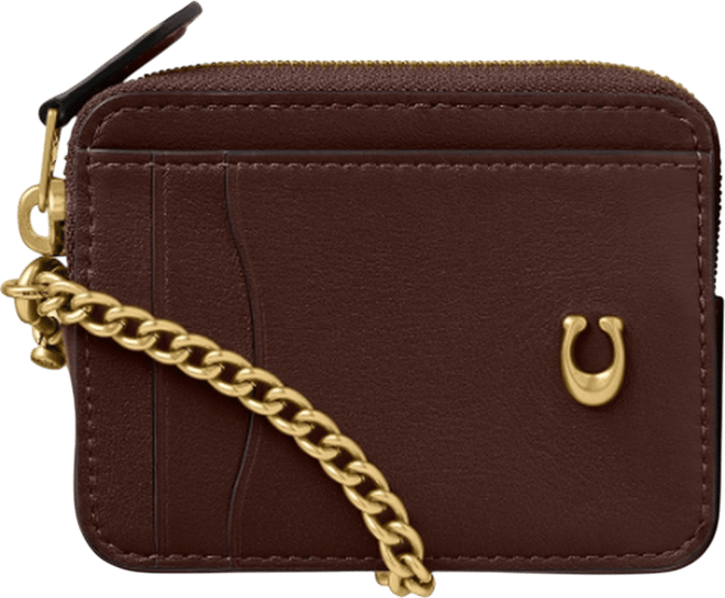 Essential Leather Chain Card Case