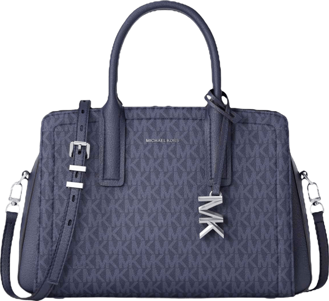 Michael  Laila Small Signature Logo Satchel