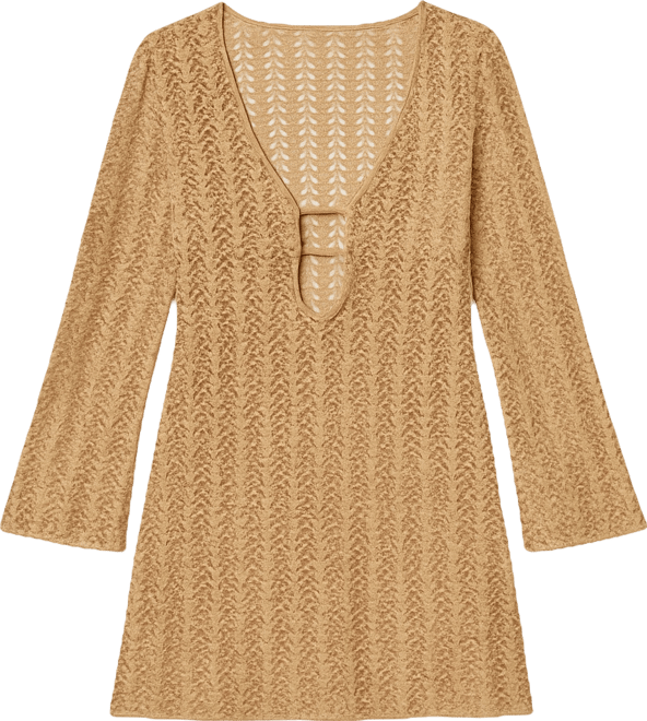 Women's Crocheted Cover-Up Dress