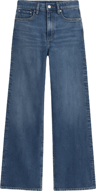 Petite High-Rise Modern Wide Leg Jeans