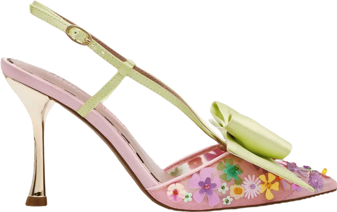 Women's Melisa Ditsy Floral Bow Pumps