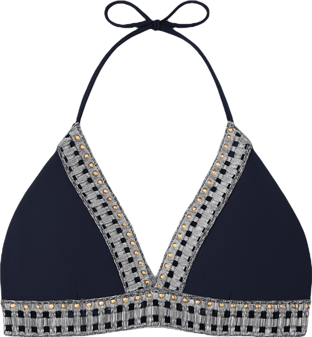 Women's Fiesta Basket Weave Trim Hatler Top