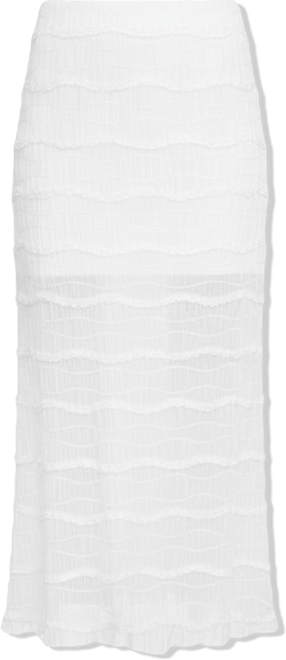 Petite Textured Shine Maxi Skirt, Macy's Exclusive