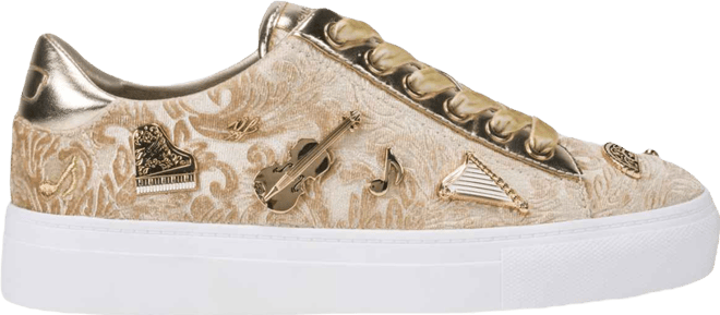 Women's Cate Rococo Pins Round Toe Sneakers