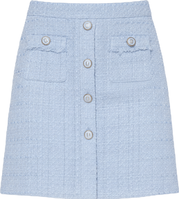 Women's Tweed Mini Skirt