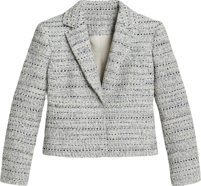 Petite Cropped Tweed jacket
