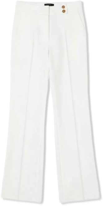 Women's Extended-Tab Wide-Leg Ankle Pants