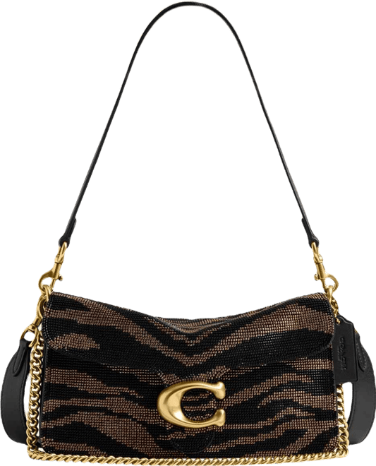 Beaded Tabby Small Shoulder Bag