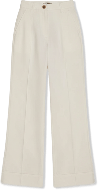 Women's High-Rise Pintuck Trousers