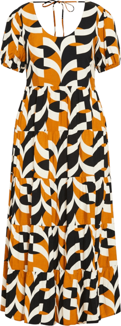 Plus Size Mila Print Dress