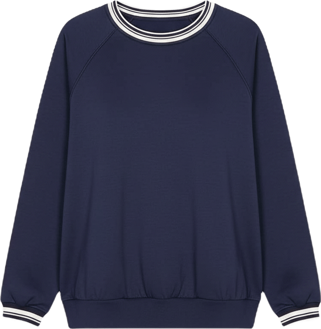 Plus Size Ultra Knit Bubble Hem Pullover Top