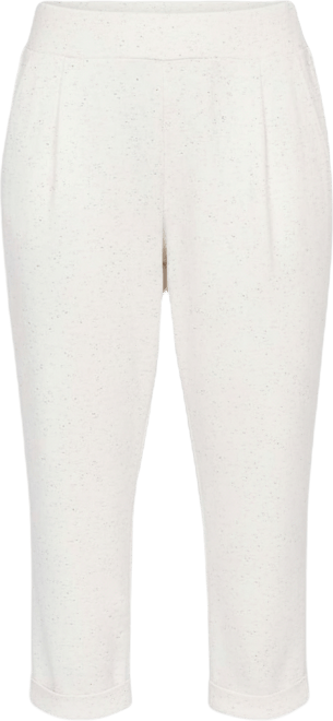 Plus Size Ultra Soft Knit Cuffed Ankle Pants