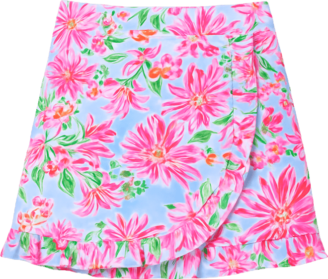 Women's Ruffle Wrap Skirt