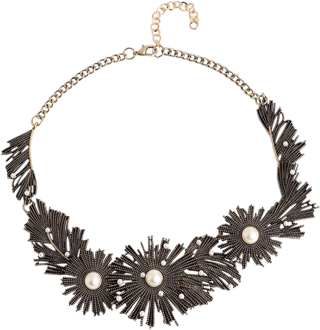 Women's Wild Flower Statement Necklace