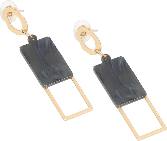 Women's Structured Drop Earrings