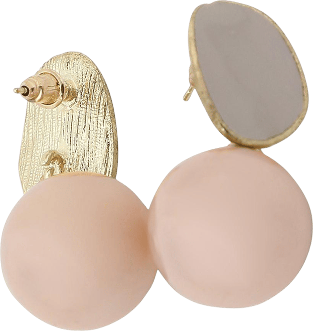 Multi-Stone/Blue Circular Drop Earrings