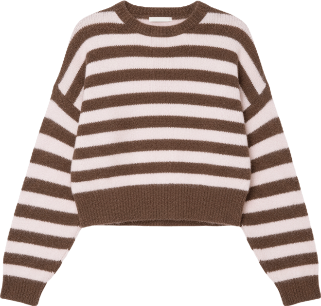 Women's Penelope Fuzzy Striped Sweater