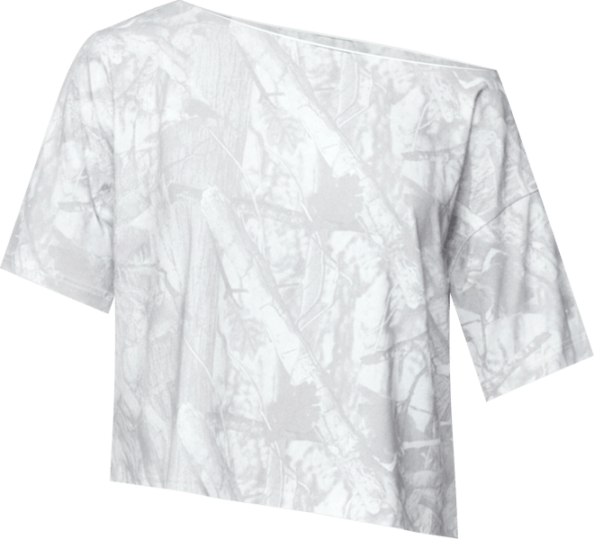 Women's Davida Off Shoulder Camo Top