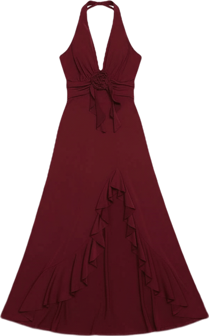 Women's Leowna Halterneck Maxi Dress