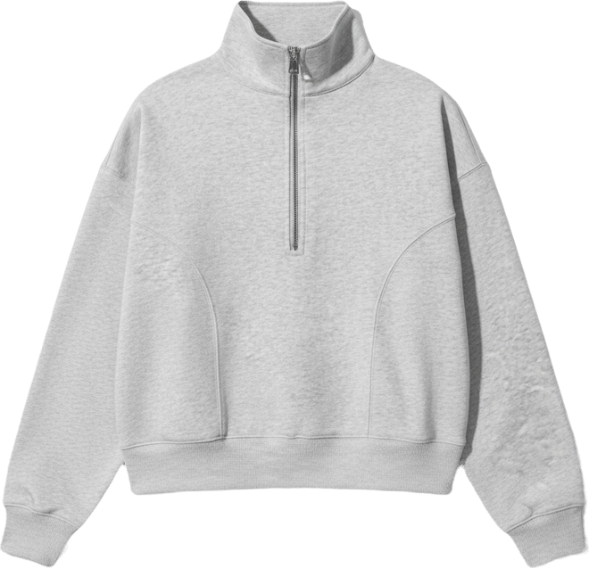 Women's Oversized Heirloom '89 Stand Collar Half-Zip Pullover