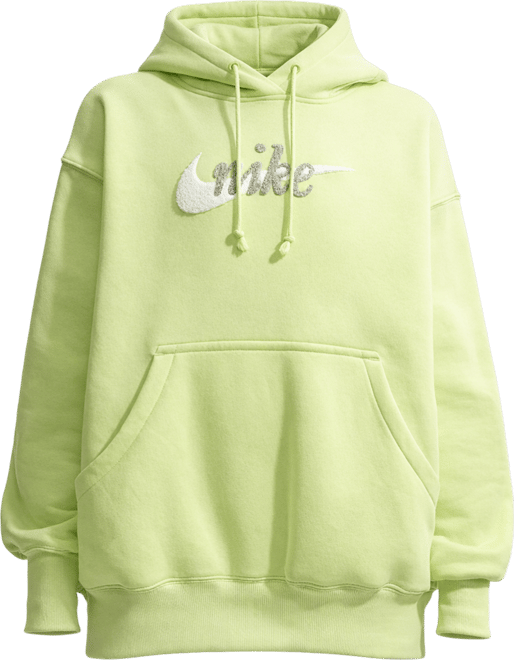 Nike Sportswear Phoenix Fleece Sudadera con gorro con logotipo oversized para mujer
