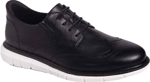 Hill Street Hands-Free Slip On Technology Leather Wingtip Oxfords