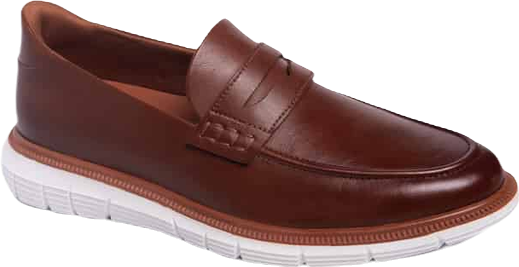 Men's Empire Street Hands-Free Slip On Technology Lightweight Penny Loafers