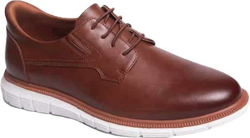 Men's Cloud Street Hands-Free Slip On Lightweight Leather Oxfords