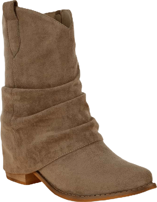 Bronco Slouchy Calf Boots
