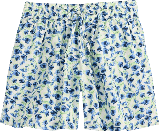 Women's Ditsy Floral Pull-On Shorts, Macy's Exclusive