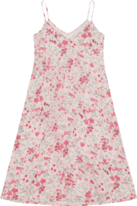 Women's Rosie V-Neck Patchwork Print Slip Nightgown