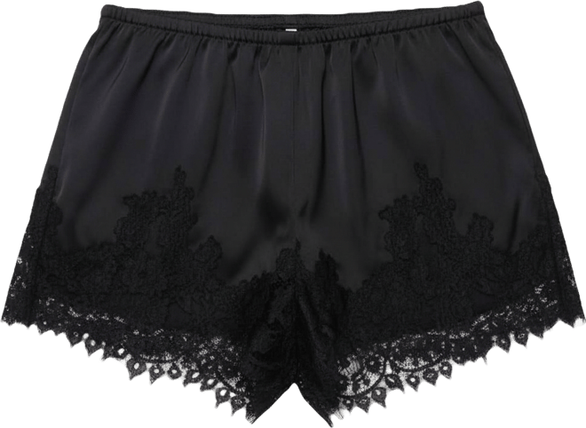 Women's Reisa Lacey Satin Effect Shorts
