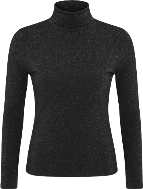 Women's Knit Turtleneck Top Solid