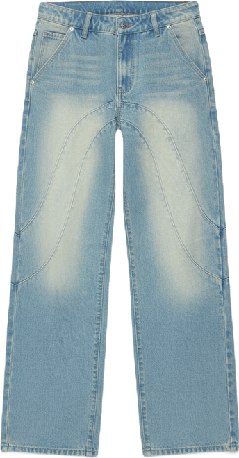 Women's Kiria Stitched Low Rise Baggy Jeans