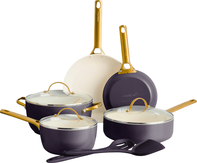 Reserve Healthy Ceramic Nonstick Cookware Set, 10 Piece