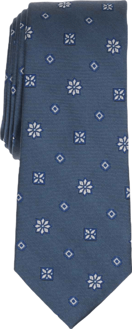 Men's Admiral Neat Floral Print Tie, Macy's Exclusive