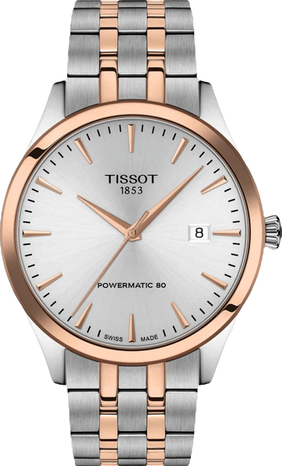 Men's gray stainless steel Bracelet Watch, 40mm