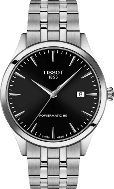 Men's Gray Stainless Steel Bracelet Watch, 40mm