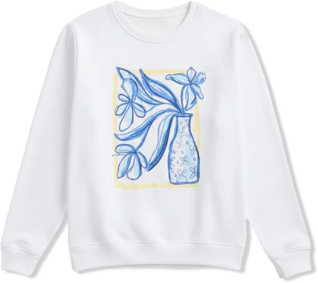 Women's Graphic Crewneck Sweatshirt, Macy's Exclusive