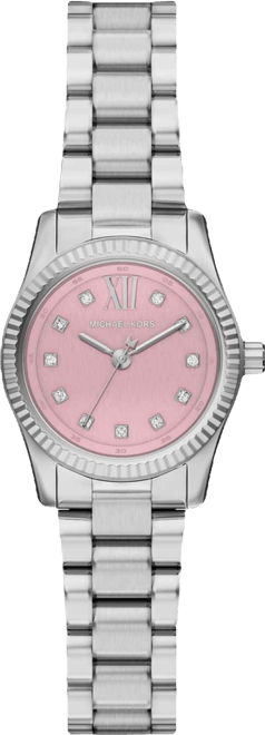 Women's Lexington Three-Hand Stainless Steel Watch, 26mm